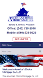 Mobile Screenshot of americaschoicemortgage.com